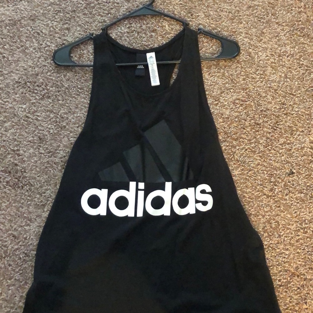 Racerback adidas tank top